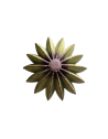 Cactus boule sculpture métallique 40x40x40cm
