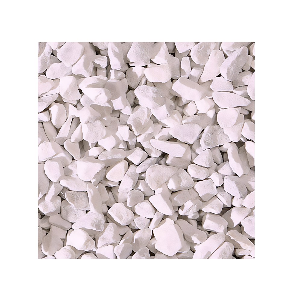 Concassé blanc zandobbio en sac 25 Kg