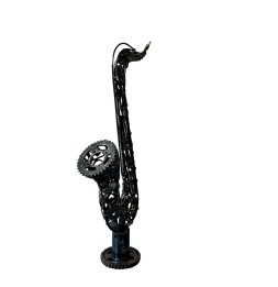 Saxo sculpture métallique 87x18x40cm