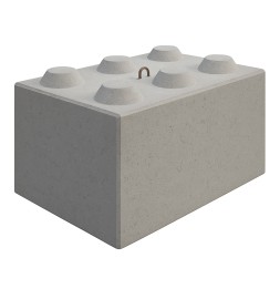 Bloc béton 120x80x80cm...