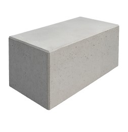 Bloc béton 120x60x60cm lisse