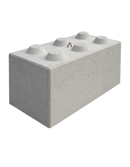 Bloc béton 120x60x60cm empilable