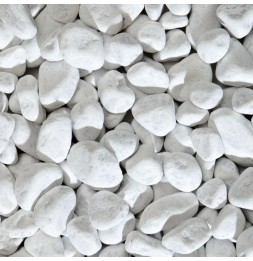 Galet blanc carrare en...