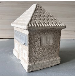 Boite aux lettres blanche 34x40x25cm