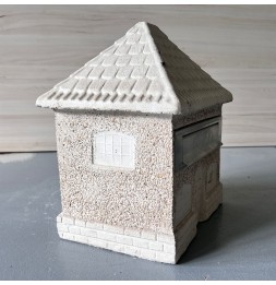 Boite aux lettres blanche 34x40x25cm
