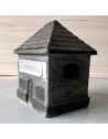 Boite aux lettres noire 34x40x25cm