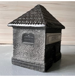 Boite aux lettres noire 34x40x25cm