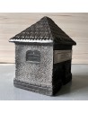 Boite aux lettres noire 34x40x25cm