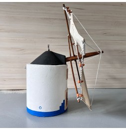 Moulin à vent 80x75x65cm