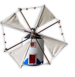 Moulin à vent 80x75x65cm
