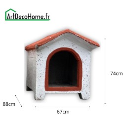 Niche béton 74x88x67cm