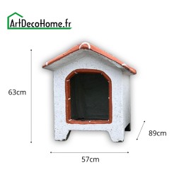 Niche béton 63x89x57cm