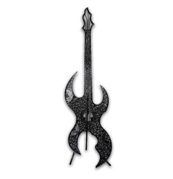 Guitare heavy sculpture...