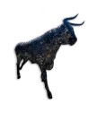 Taureau sculpture métallique 300x185x70cm