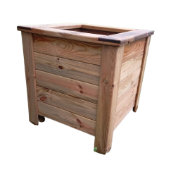 Jardinière en bois carré...