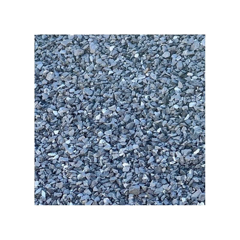 Concassé gris anthracite veiné blanc en vrac