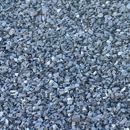 Concassé gris anthracite veiné blanc en vrac