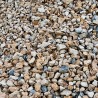 Concassé mélange jaune blanc gris en vrac