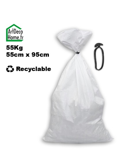 Sac à Gravat 55x95cm ultra résistant 55Kg