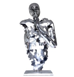 Buste silence sculpture...