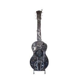 Guitare électrique sculpture métallique 145x45x35cm