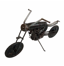 Moto chopper sculpture...