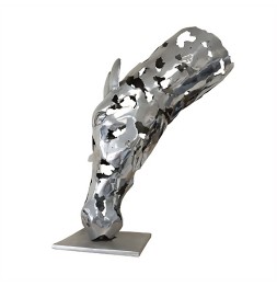 Tête de cheval sculpture...