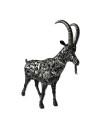 Bouquetin sculpture métallique 130x120x40cm
