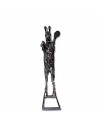 Cheval cabré sculpture métallique 160x170x40cm