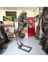 Cheval cabré sculpture métallique 160x170x40cm