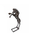 Cheval cabré sculpture métallique 160x170x40cm