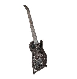 Guitare basse sculpture métallique 160x50x40cm