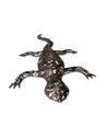 Lézard sculpture métallique 150x70x10cm