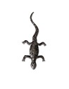 Lézard sculpture métallique 150x70x10cm