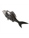 Poisson sculpture métallique 100x60x20cm