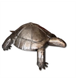 Tortue sculpture métallique 150x105x50cm