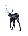 Cerf sculpture métallique 270x200x150cm