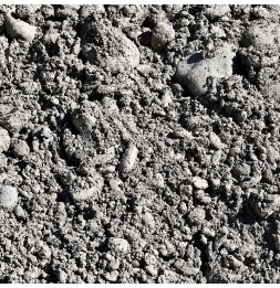 Terre brute en vrac