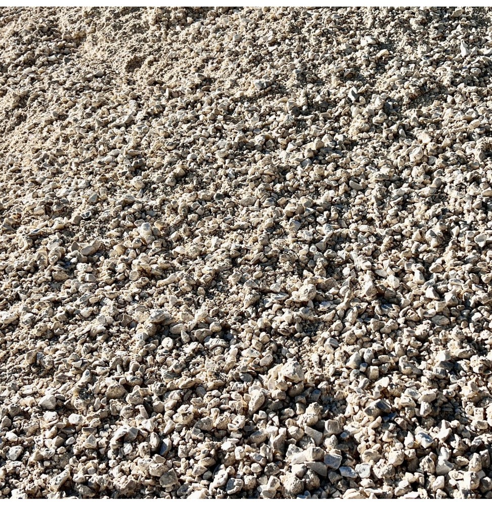 Concassé gris 0/17 en vrac