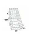 Gabion 200x100x50 cm (remplie)