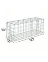 Gabion 100x25x50 cm (remplie)