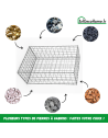 Gabion 100x50x100 cm (remplie)