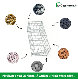 Gabion 200x100x50 cm (remplie)