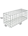 Gabion 200x100x100 cm (vide)