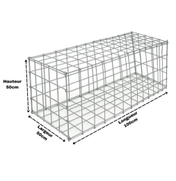 Gabion 100x50x50 cm (vide)