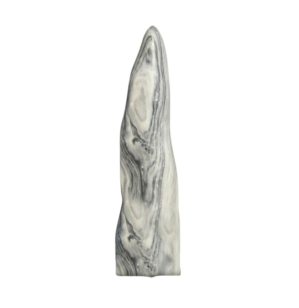 50cm Carrara Lucido Monolithe pointu