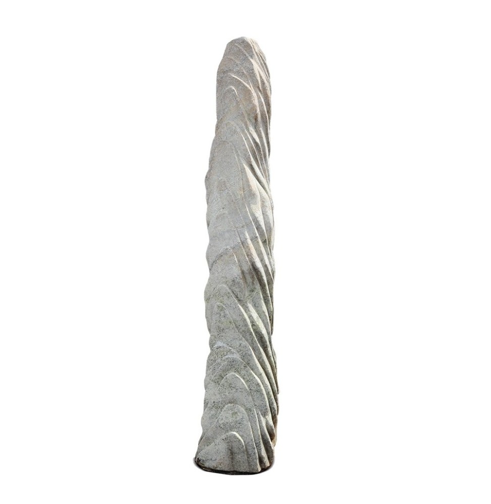 80cm Guelin Light Green Monolithe pointu